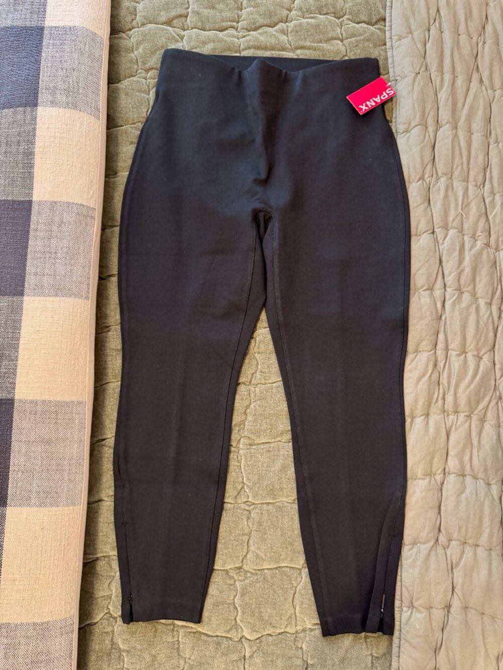 SPANXsupersmooth™ PerfectFit Ponte Zip Legging Black 21296Q Petite XL